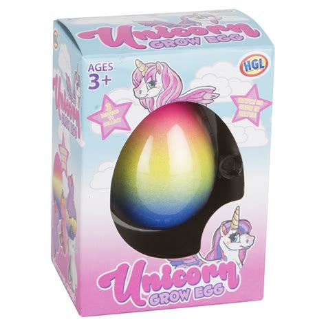 Captivate your imagination with a magic growing unicorn egg